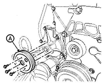 Note: Tightening torque: 7.8 - 11.8 Nm.