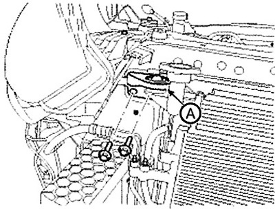 Note: Tightening torque: 8.8 - 10.8 Nm.