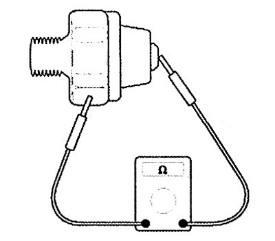 1. Проверьте непрерывность между выводом и корпусом с помощью омметра. Если непрерывность…