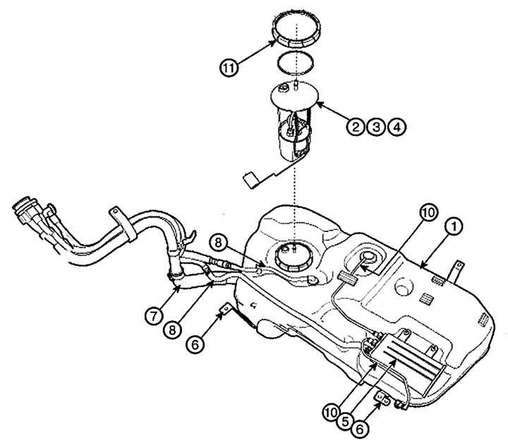 1. Fuel tank