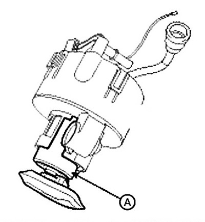 8. Separate the electric pump (A) from…
