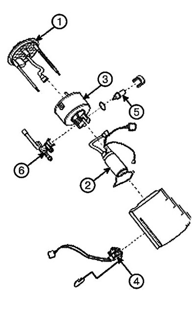 1. Head assembly