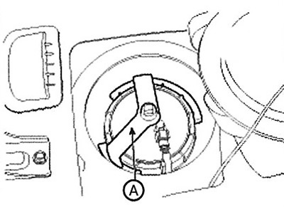 6. Remove the cover (B) using the…