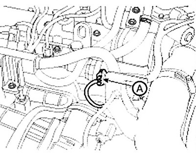 4. Disconnect the fuel rail pressure…