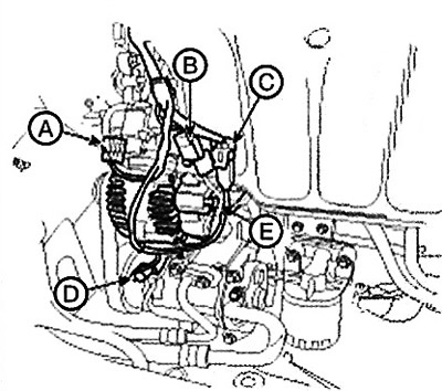 8. Disconnect the variable intake…