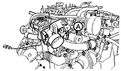 Note: Tightening torque: 8.8 - 10.8 Nm.