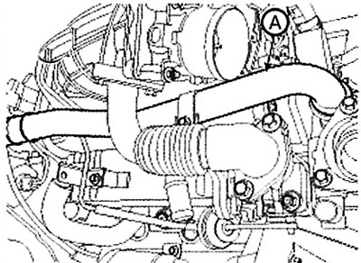 Note: Tightening torque: 7.8 -11.8 Nm.