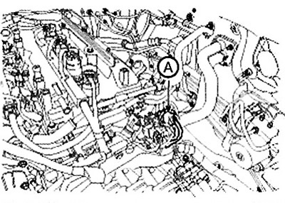 2. Disconnect the oxygen sensor…