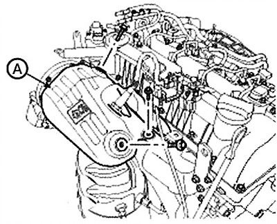 Note: Tightening torque: 17.7-21.6 Nm.