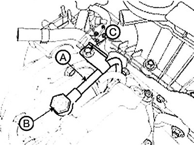 Bolts (D, E): 19.6 - 26.5 Nm.