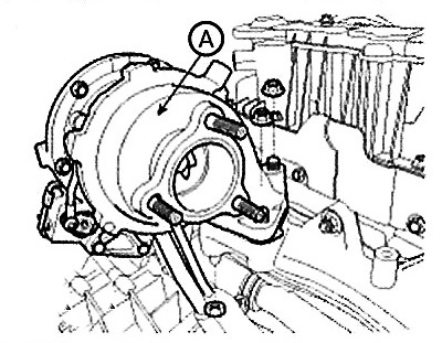 Note: Tightening torque: 49.0-68.6 Nm.