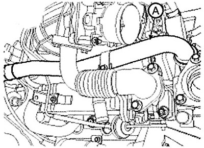 Note: Tightening torque: 7.8-11.8 Nm.