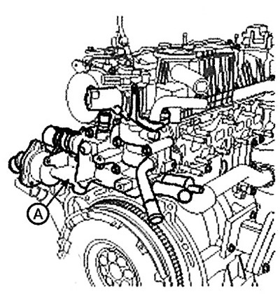 Note: Tightening torque: 19.6-24.5 Nm.