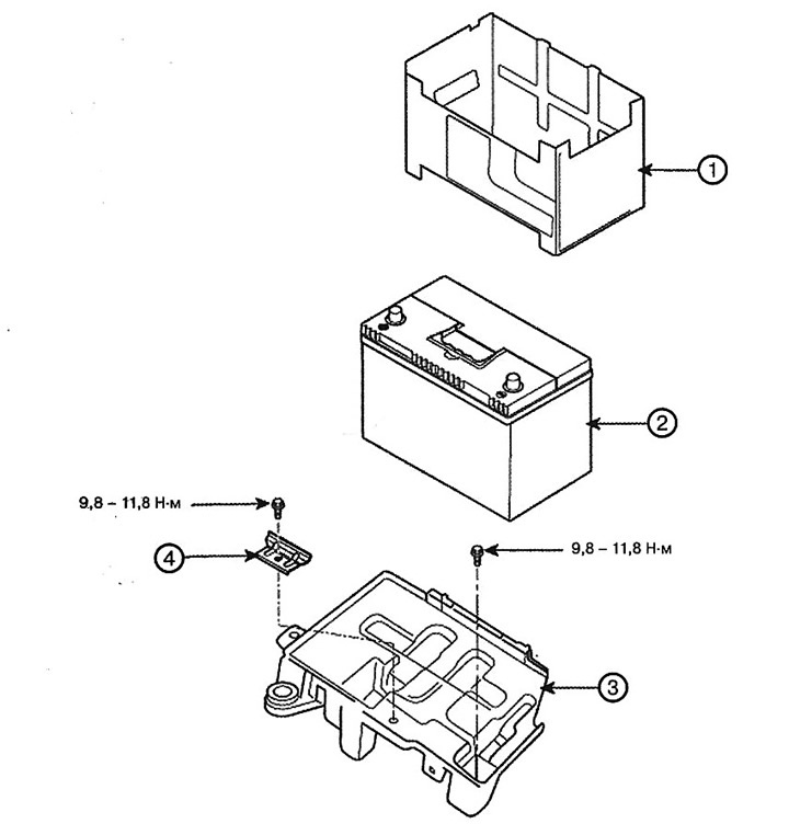 1. Battery insulating pad