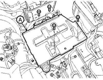 Note: Tightening torque: 9.8-11.8 Nm.