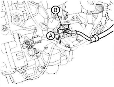 Note: Tightening torque: 18.6 - 27.4 Nm.