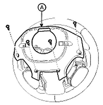 4. Loosen the screws and remove the…