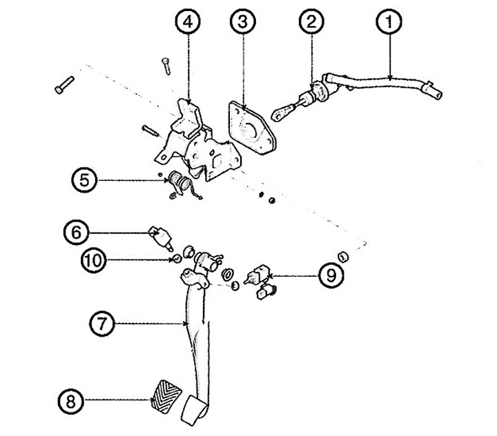 1. Return hose