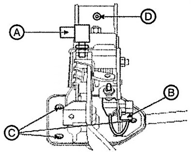 Note: Tightening torque: 16.7-25.5 Nm