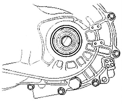 2. Using a flat-blade screwdriver,…