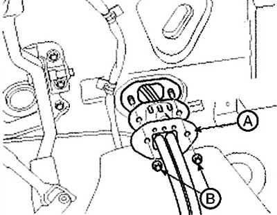 Note: Tightening torque: 7.8 - 11.8 Nm.