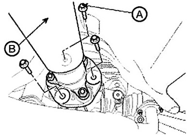 Note: Tightening torque: 49.0-68.6 Nm