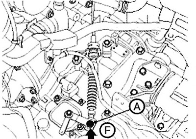 Note: Tightening torque: 7.8-11.8 Nm
