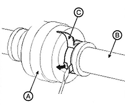 4. To install the dynamic damper (A),…