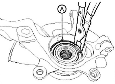 1. Using special pliers, remove the…