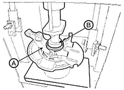 Always use a new wheel bearing.