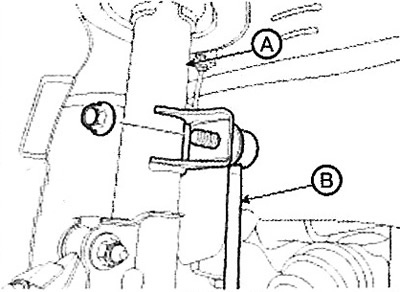Note: Tightening torque: 98.1-117.7 Nm.
