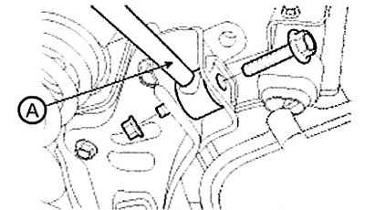 Rear additional lever