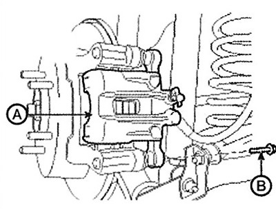 Примечание: Момент затяжки: 21,6 - 31,4 Нм.