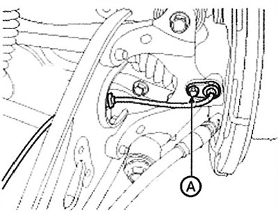 Note: Tightening torque: 6.9 - 10.8 Nm.
