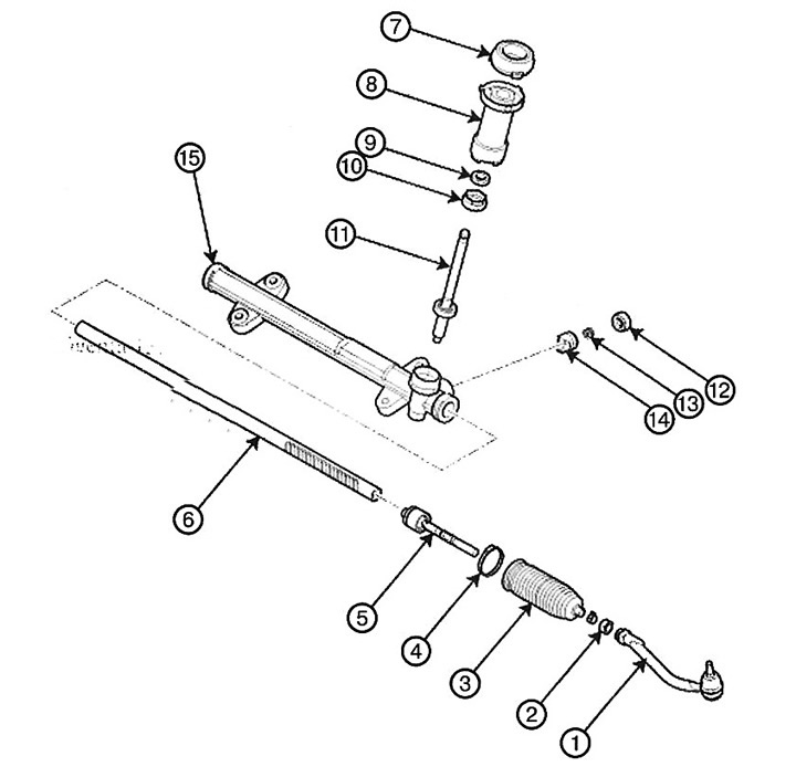 1. Tie rod end