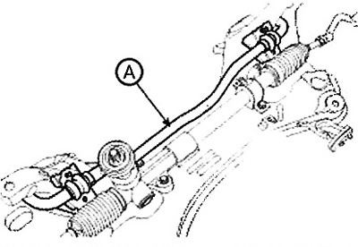 Note: Tightening torque: 44.1 - 53.9 Nm.