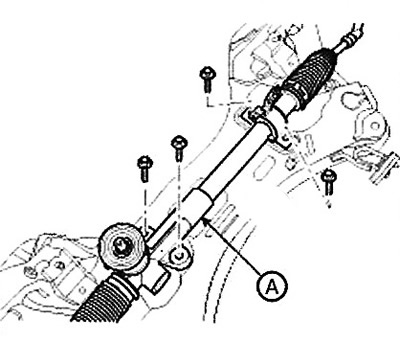 Note: Tightening torque: 58.8 - 78.5 Nm.