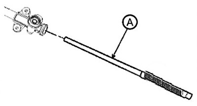 10. Remove the toothed rack (A) from…