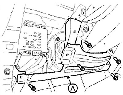 4. Loosen the mounting bolts and remove…