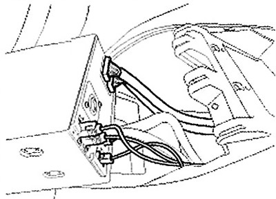 5. Disconnect the connectors.