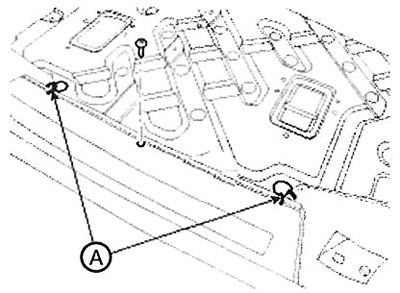 7. Remove the wire rings (A) and…