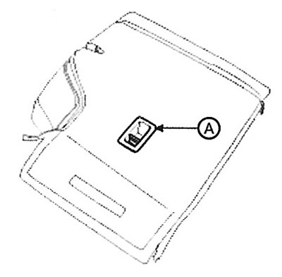 2. Remove the decorative cover (A) of…