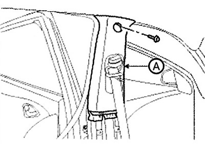 5. Loosen the mounting bolt and remove…
