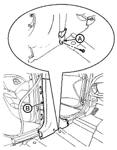 Note: Tightening torque: 39.2-53.9 Nm