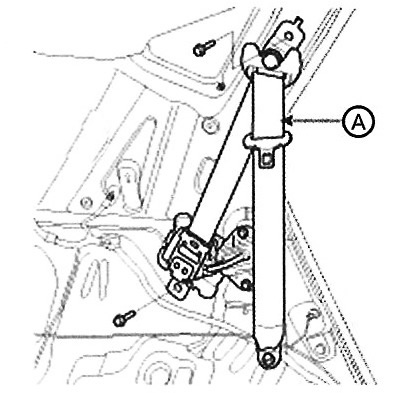 Note: Tightening torque: 39.2 - 53.9 Nm.