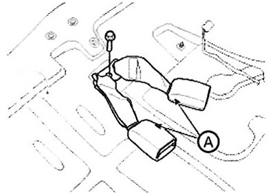 Note: Tightening torque: 39.2-53.9 Nm