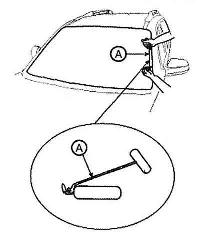 3. Cut off the sealant using a special…